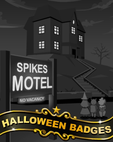 Spike's Motel Badge - Poppit! Party