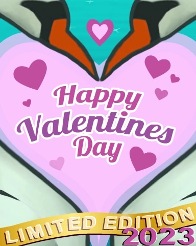 2023 Valentine's Day Limited Edition Badge - Mahjong Safari HD