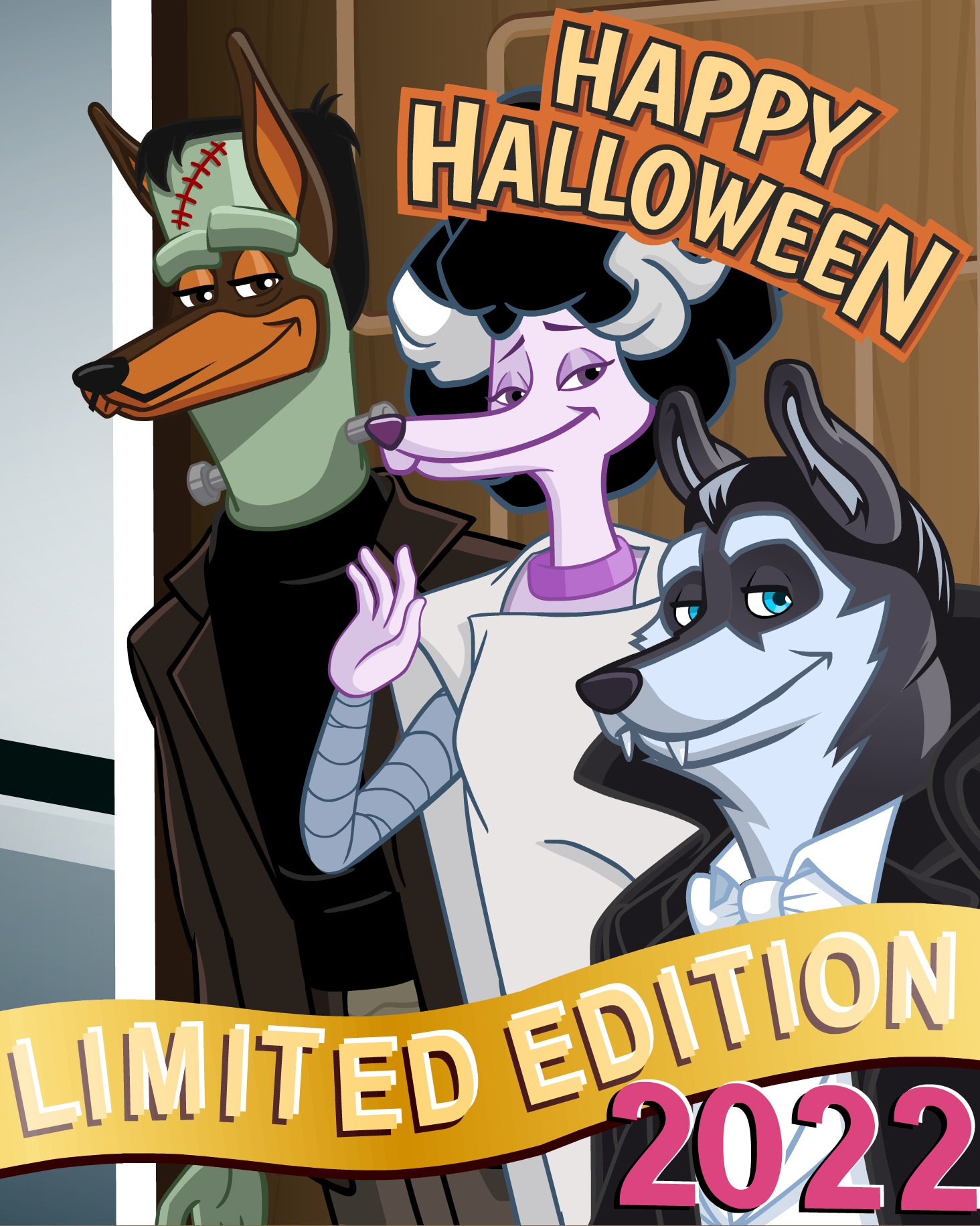 2022 Halloween Limited Edition Badge - Spades HD