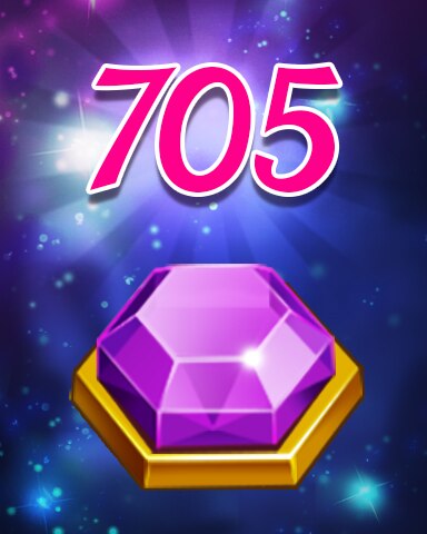 Level 705 Badge - Jewel Academy