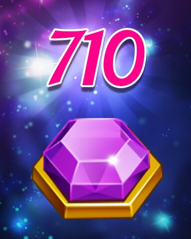 Level 710 Badge - Jewel Academy