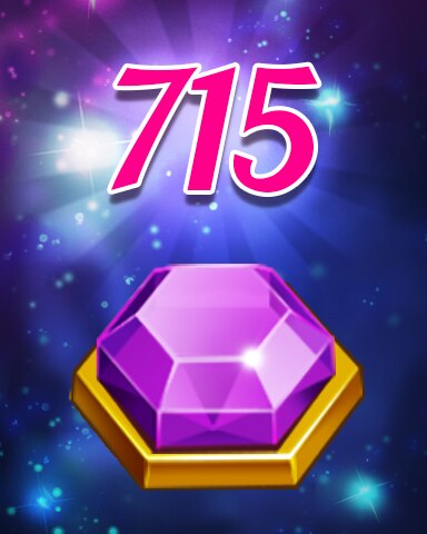 Level 715 Badge - Jewel Academy