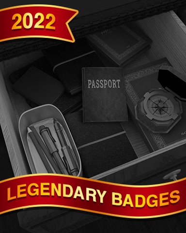 Passport Clue Legendary Badge - Claire Hart Classic