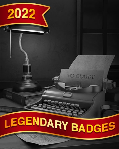 Letter To Claire Legendary Badge - Claire Hart: Secret In The Shadows