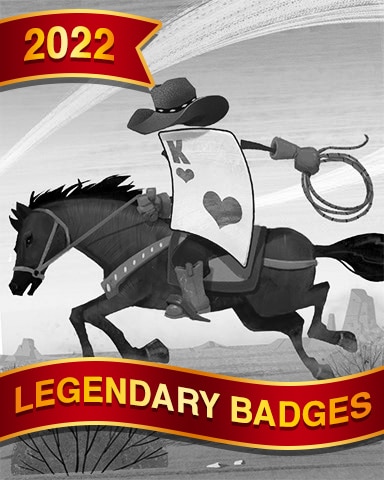 King Of The Plains Legendary Badge - Double Deuce Poker HD