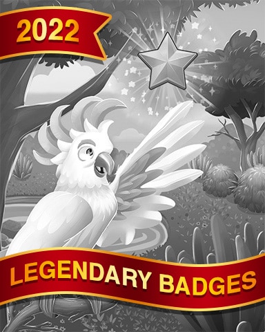 Star Appearance Legendary Badge - Mahjong Sanctuary