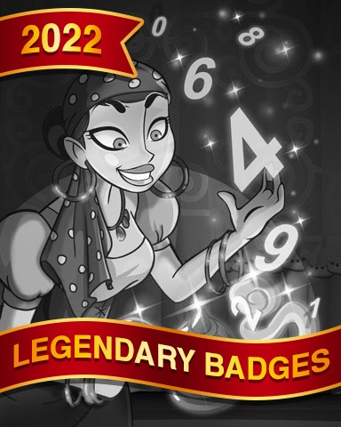 Your Winning Numbers Legendary Badge - Pogo Daily Sudoku