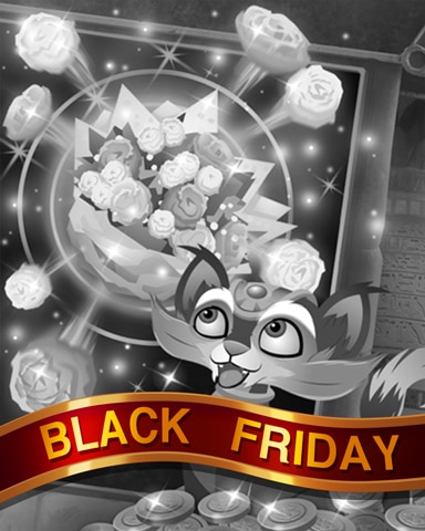 Flowery Jackpot Black Friday Badge - Pogo™ Slots