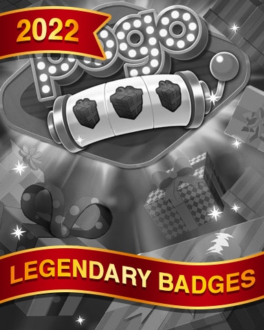 Present Jackpot Legendary Badge - Pogo™ Slots