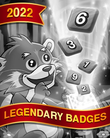 Counting Kazue Legendary Badge - Pogo™ Sudoku