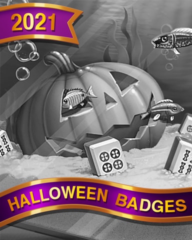 Spooky Seafloor Badge - Quinn's Aquarium