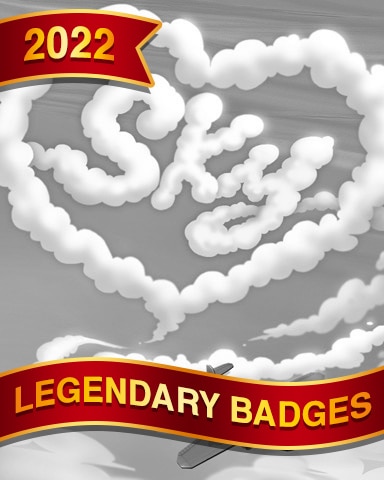 Sky Love Legendary Badge - SCRABBLE
