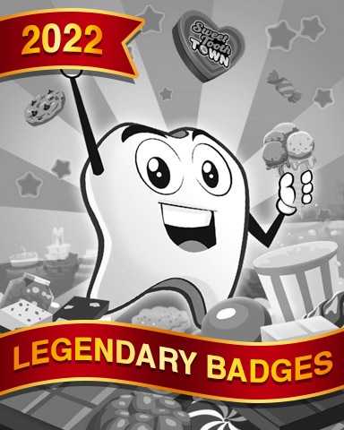 Candy Day Fun Legendary Badge - Sweet Tooth Town