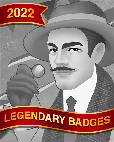 Dapper Traveler Legendary Badge - World Class Solitaire HD