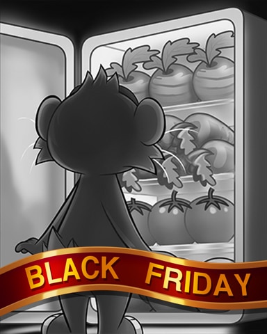 Hearty Harvest Black Friday Badge - Word Whomp HD