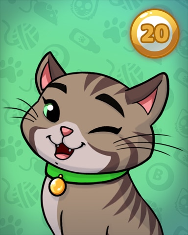 Rank 20 Badge - Lucky Cat Bingo