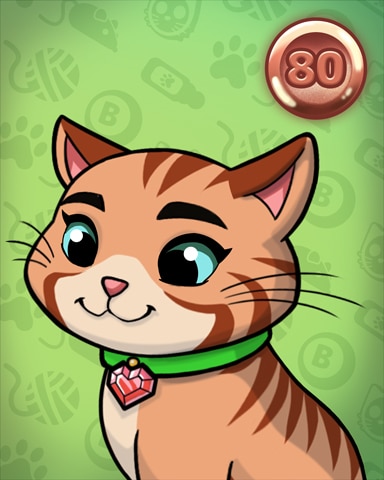 Rank 80 Badge - Lucky Cat Bingo