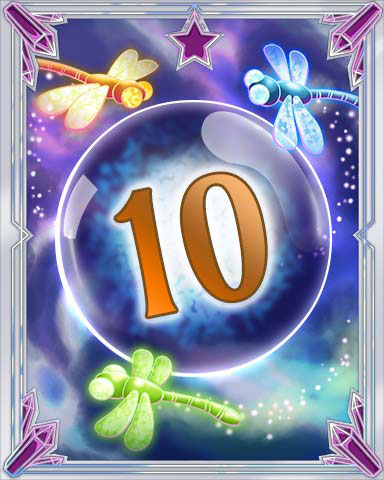 Magic Dragonfly 10 Badge - Claire Hart: Secret In The Shadows