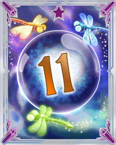 Magic Dragonfly 11 Badge - Claire Hart: Secret In The Shadows