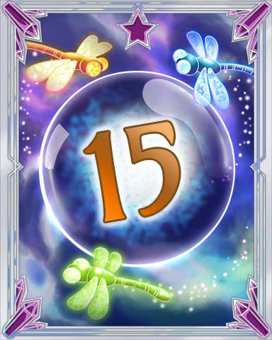 Magic Dragonfly 15 Badge - Pogo Daily Sudoku