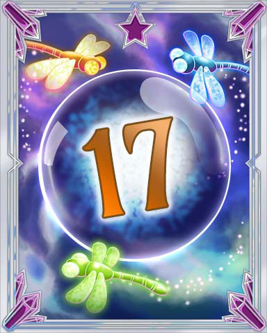 Magic Dragonfly 17 Badge - Pogo Daily Sudoku