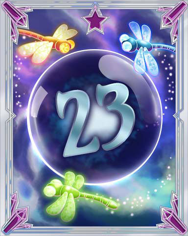 Magic Dragonfly 23 Badge - Quinn's Aquarium