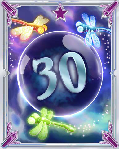 Magic Dragonfly 30 Badge - Mahjong Escape