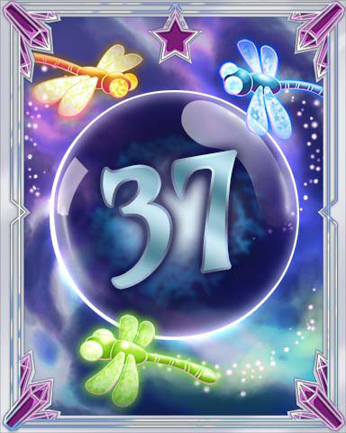 Magic Dragonfly 37 Badge - Sweet Tooth Town