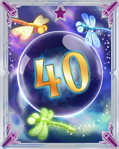 Magic Dragonfly 40 Badge - Big City Adventure