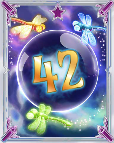 Magic Dragonfly 42 Badge - Big City Adventure