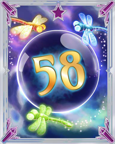 Magic Dragonfly 58 Badge - Trizzle