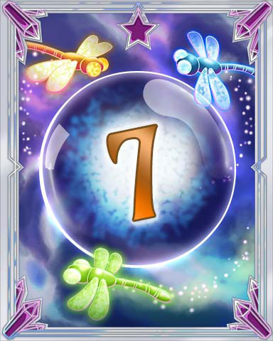 Magic Dragonfly 7 Badge - Claire Hart: Secret In The Shadows