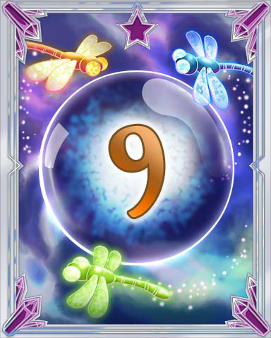 Magic Dragonfly 9 Badge - Claire Hart: Secret In The Shadows