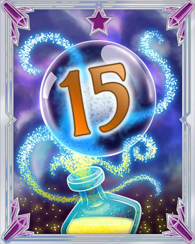 Elixir Bottle 15 Badge - Mahjong Sanctuary