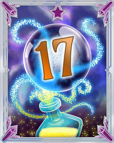 Elixir Bottle 17 Badge - Mahjong Sanctuary