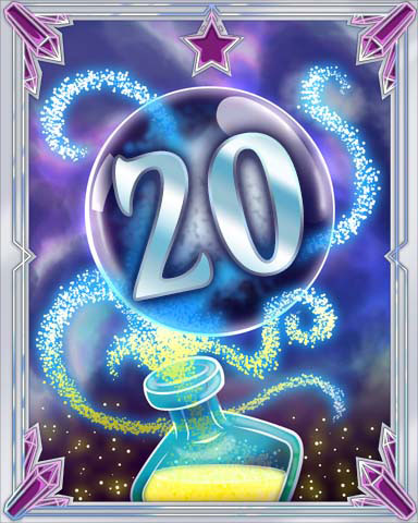 Elixir Bottle 20 Badge - Claire Hart: Secret In The Shadows