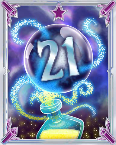 Elixir Bottle 21 Badge - Claire Hart: Secret In The Shadows