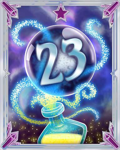 Elixir Bottle 23 Badge - Claire Hart: Secret In The Shadows