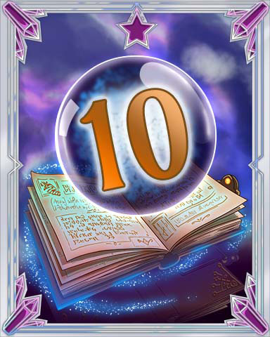 Spellbook Vol. 10 Badge - Claire Hart: Secret In The Shadows