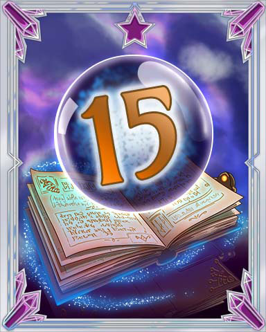 Spellbook Vol. 15 Badge - Mahjong Sanctuary