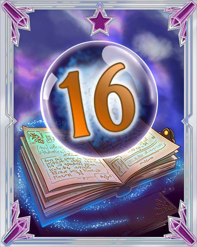 Spellbook Vol. 16 Badge - Mahjong Sanctuary