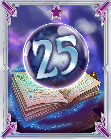 Spellbook Vol. 25 Badge - Pogo Daily Sudoku