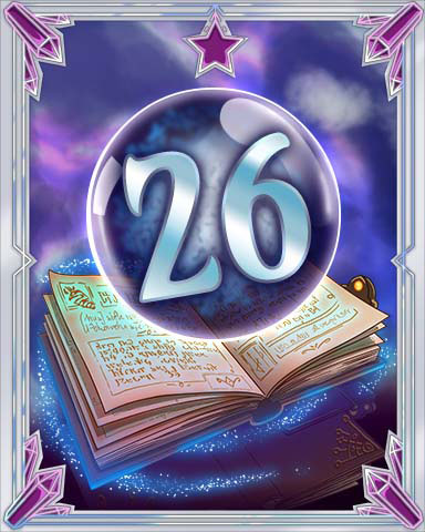 Spellbook Vol. 26 Badge - Pogo Daily Sudoku