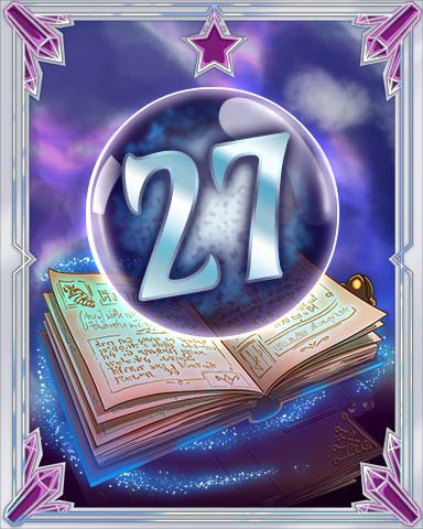 Spellbook Vol. 27 Badge - Pogo Daily Sudoku