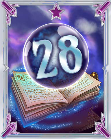 Spellbook Vol. 28 Badge - Pogo Daily Sudoku