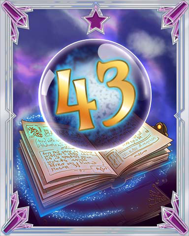 Spellbook Vol. 43 Badge - Bookworm HD