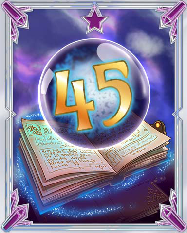 Spellbook Vol. 45 Badge - Bookworm HD