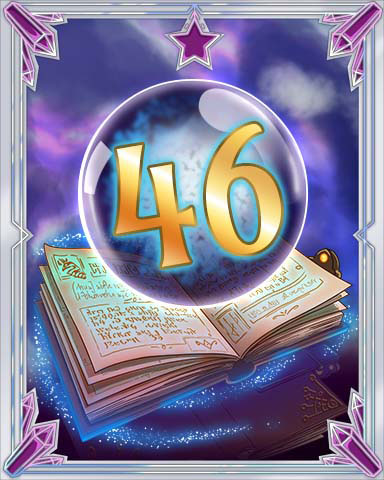 Spellbook Vol. 46 Badge - Mahjong Garden HD