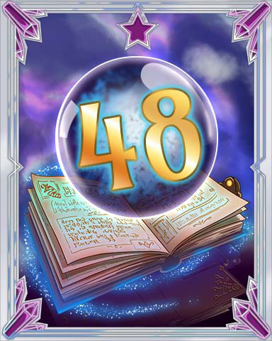 Spellbook Vol. 48 Badge - Mahjong Garden HD