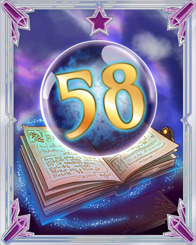 Spellbook Vol. 58 Badge - Word Whomp HD